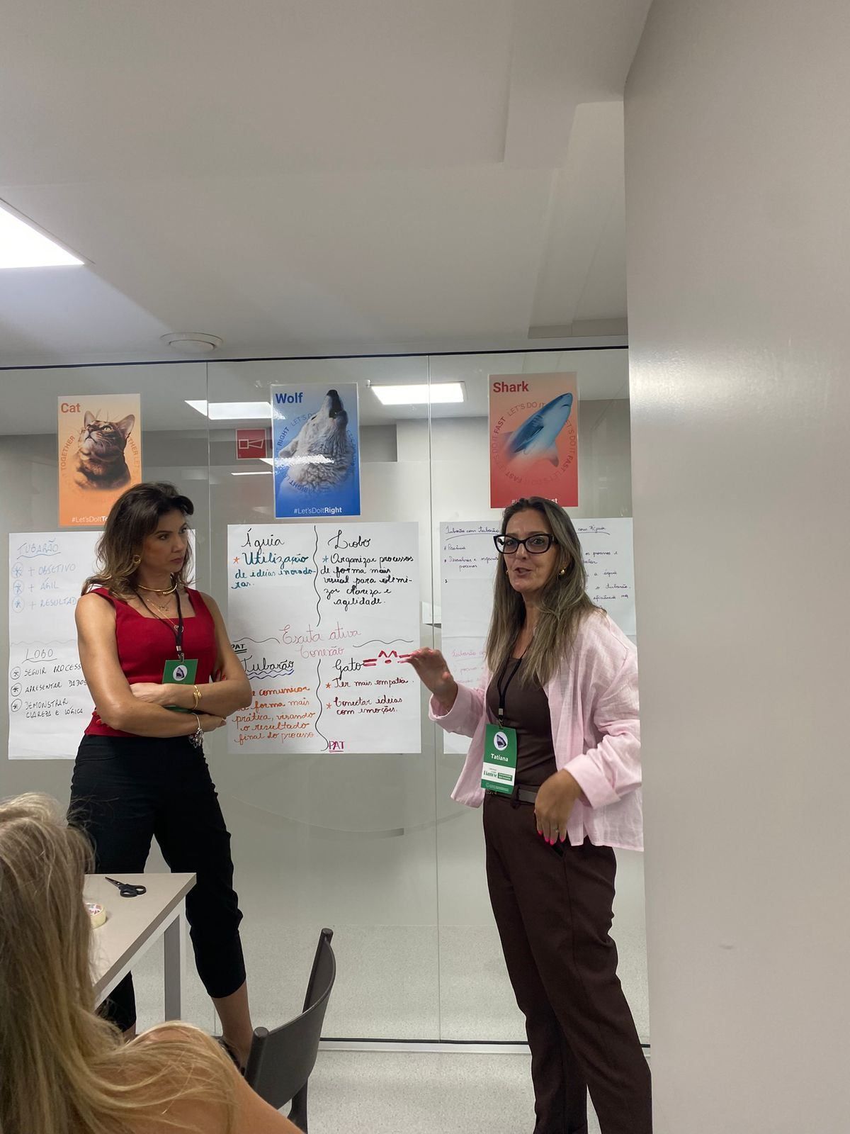 Grupo em workshop